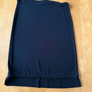 GAP Black Skirt with Beaded Hem, size xs